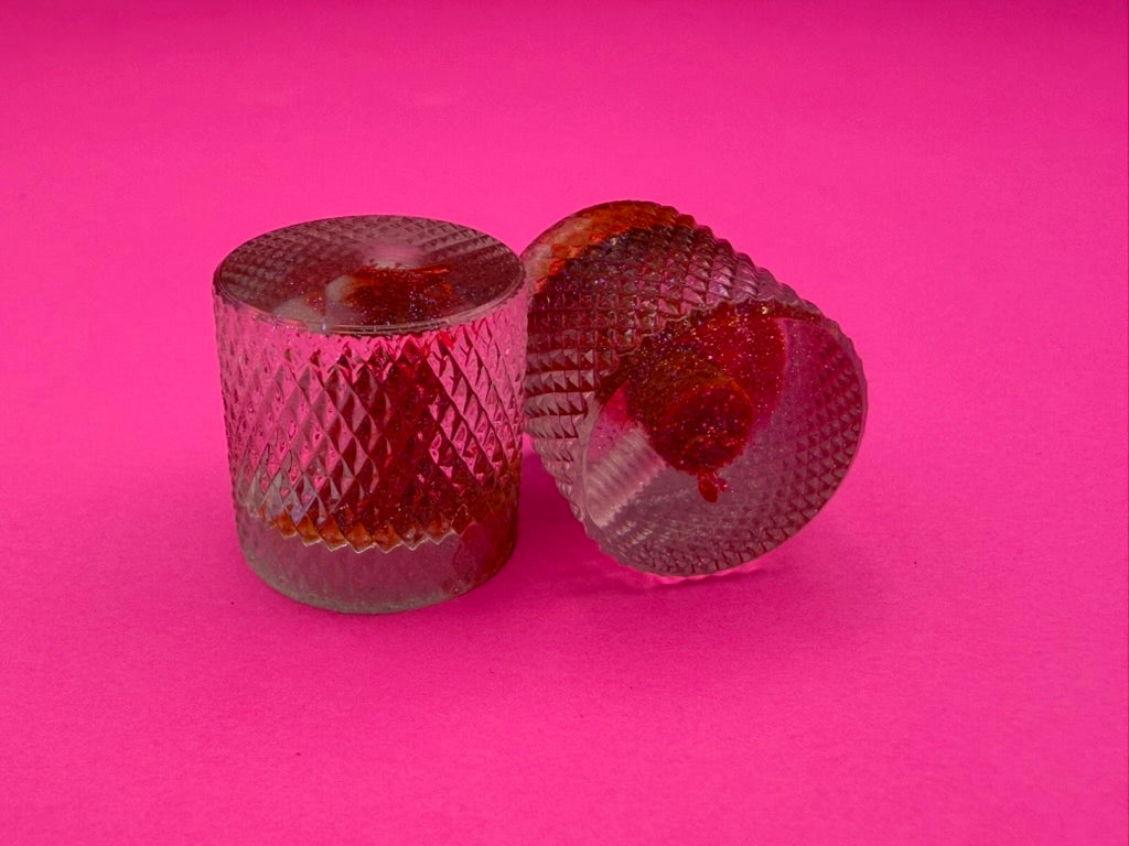 Flat Knurled - Abyssal Red