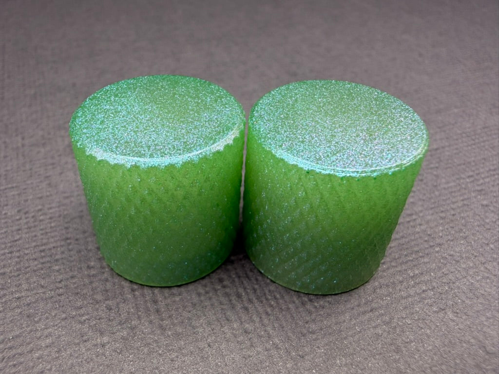 Flat Knurled - Thermochromatic Chameleon