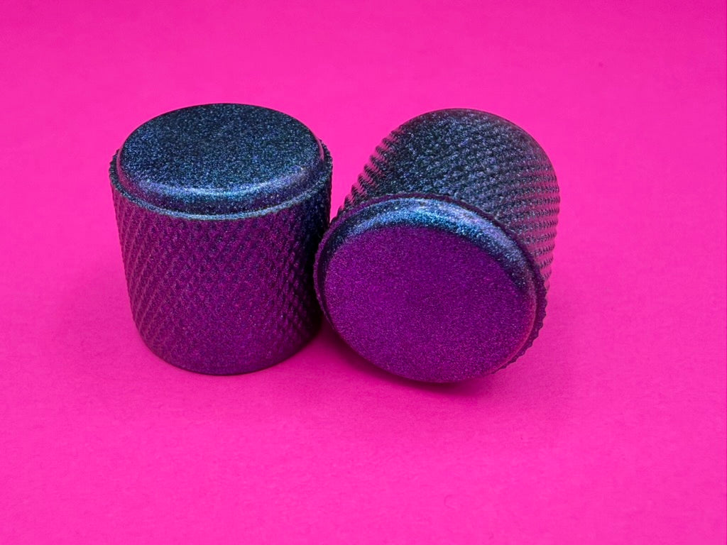 Rounded Knurled - Thermochromatic Chameleon