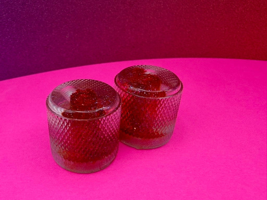 Rounded Knurled - Abyssal Rose