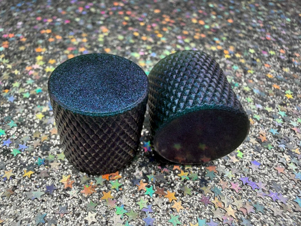 Flat Knurled - Thermochromatic Chameleon