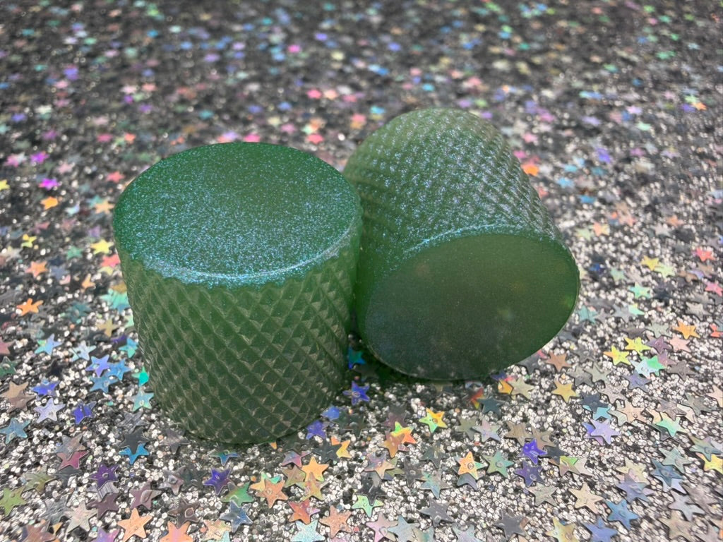 Flat Knurled - Thermochromatic Chameleon