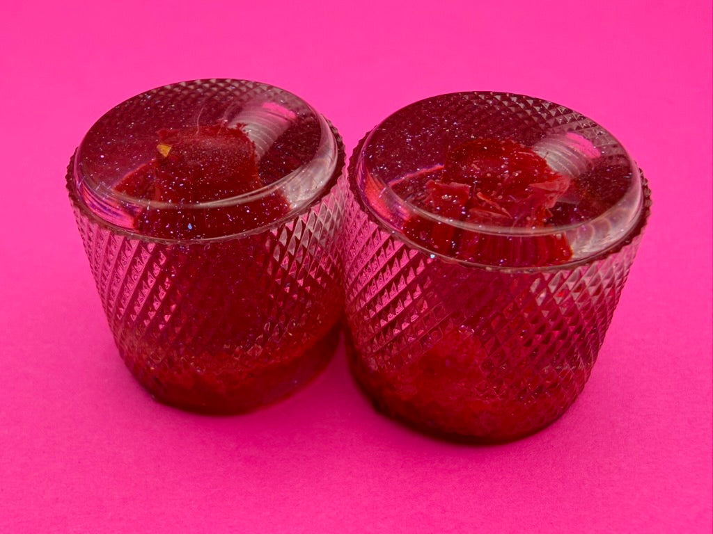 Rounded Knurled - Abyssal Rose