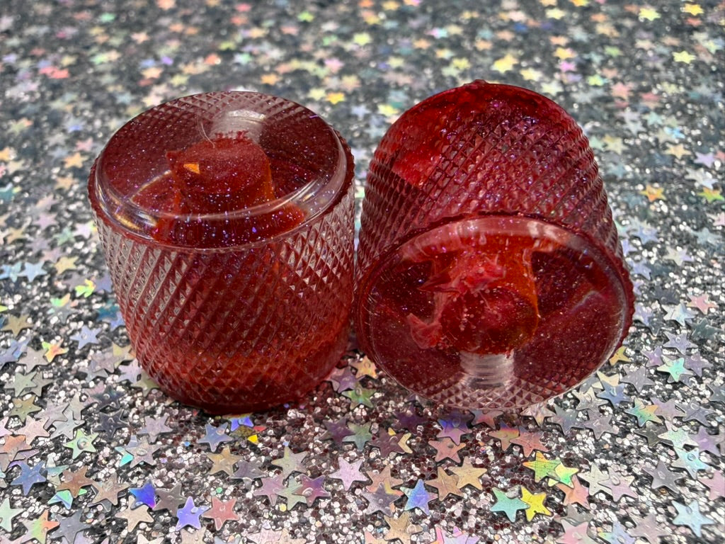 Rounded Knurled - Abyssal Rose