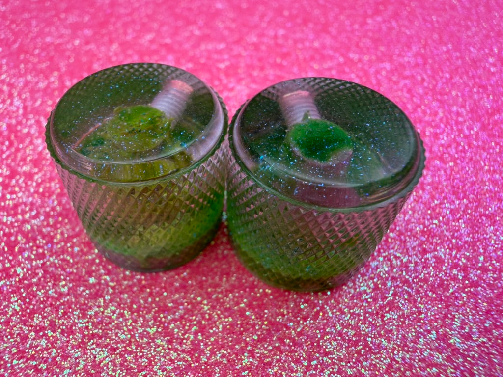 Rounded Knurled - Abyssal Lime
